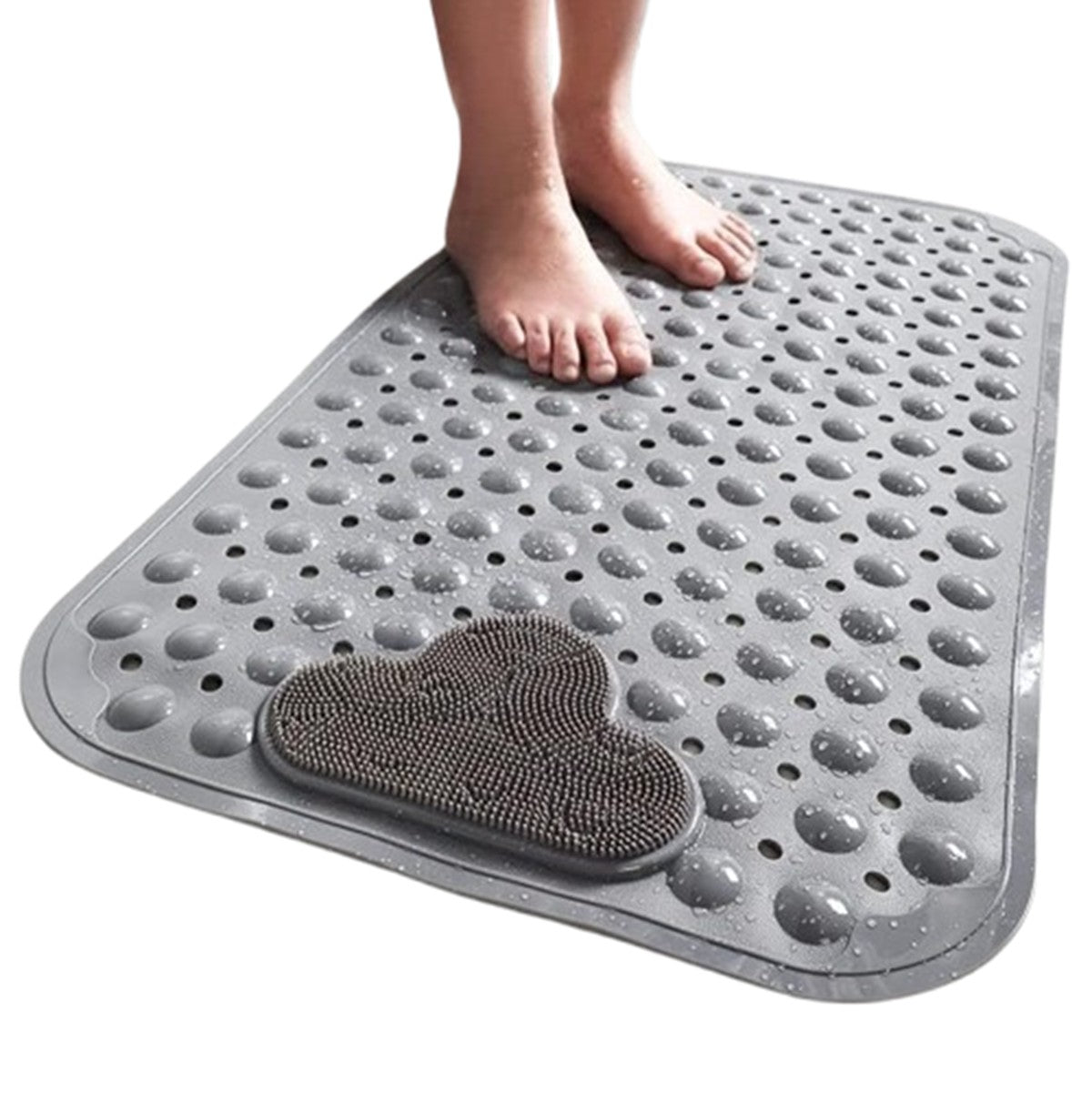 PVC Anti-Slip Suction Cup Home Living Toilet Bathroom Floor Mat