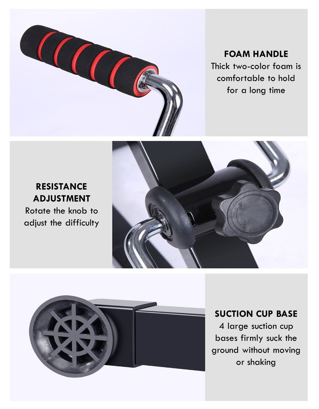 Hands and Legs Foldable Pedal Exerciser Bike Fitness Upper Lower Limb Rehabilitation Bicycle