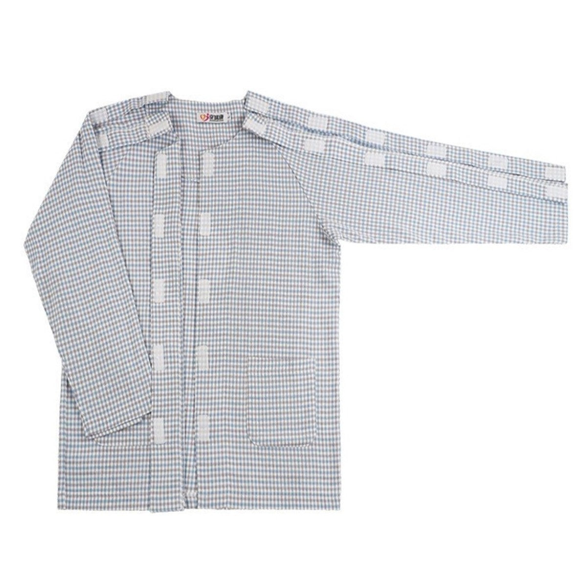 Patients Nursing Clothes Men Ladies For Disability Dialysis Fracture Patient Elderly (Long Pants And Shirt)