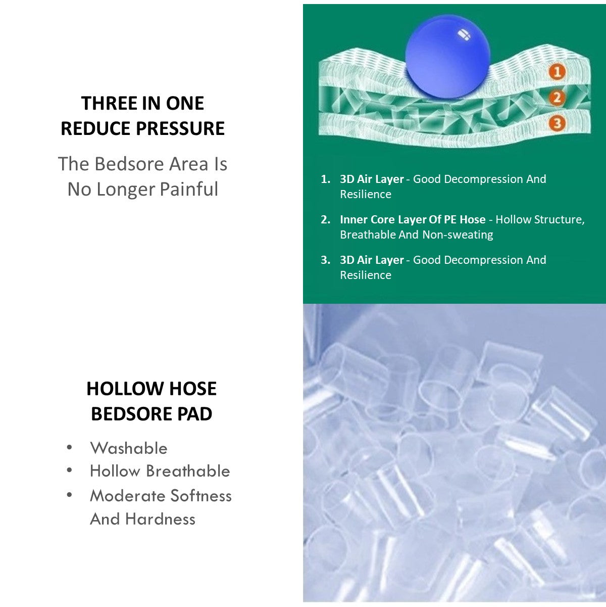 Elderly Bedsores Prevention Cushion Pad Pressure Relief Bedsore Blisters Prevention Mattress 70x120cm