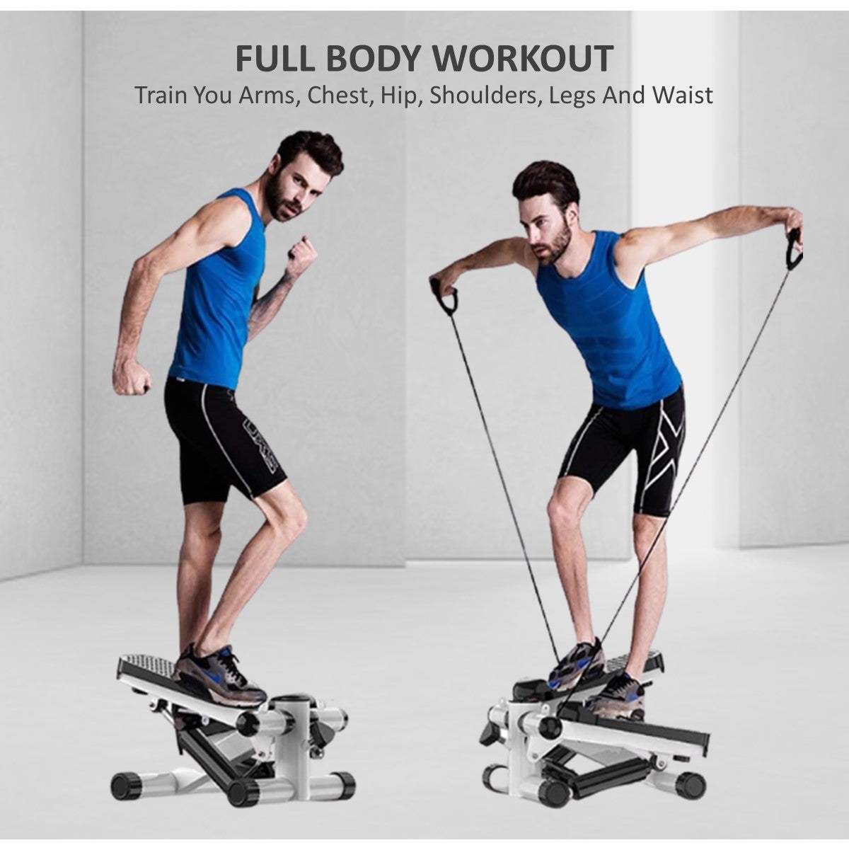 Mini Stepper With LCD Monitor Portable Fitness Exercise Equipment