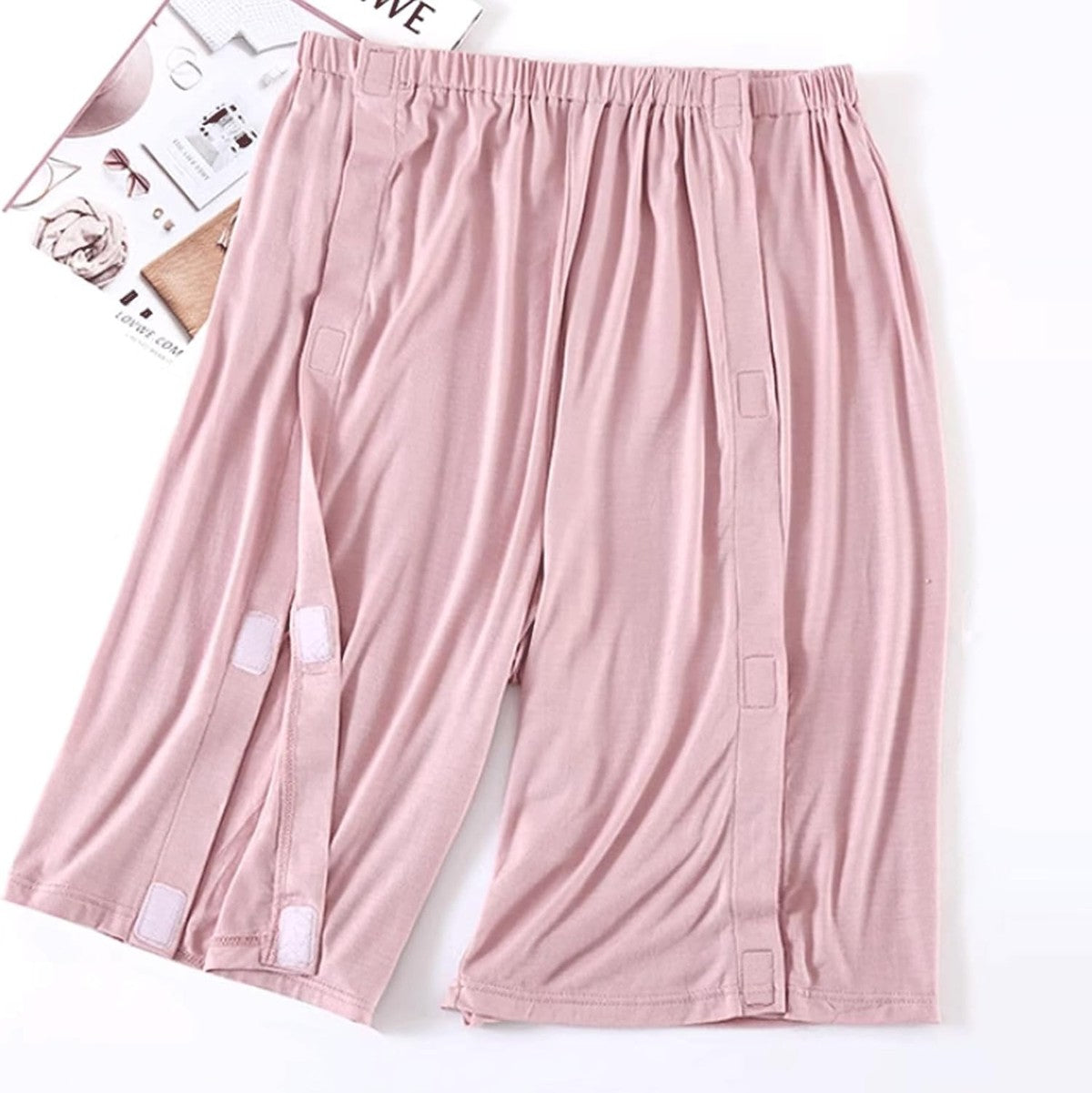 tients Nursing Clothes Men Ladies For Disability Dialysis Fracture Patient Elderly (Short Pants And Shirt)