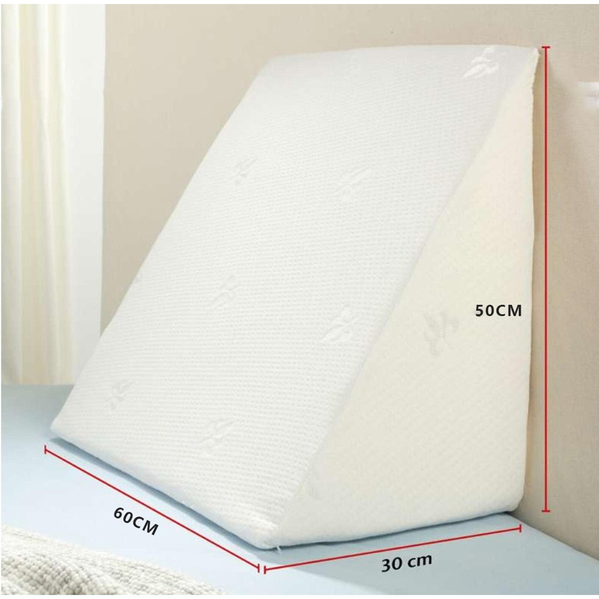 Big Wedge Pillow Leg Elevation Reading Pillow Back Support Wedge Pillow Prevent Acid Reflux Waist Protection Pillow