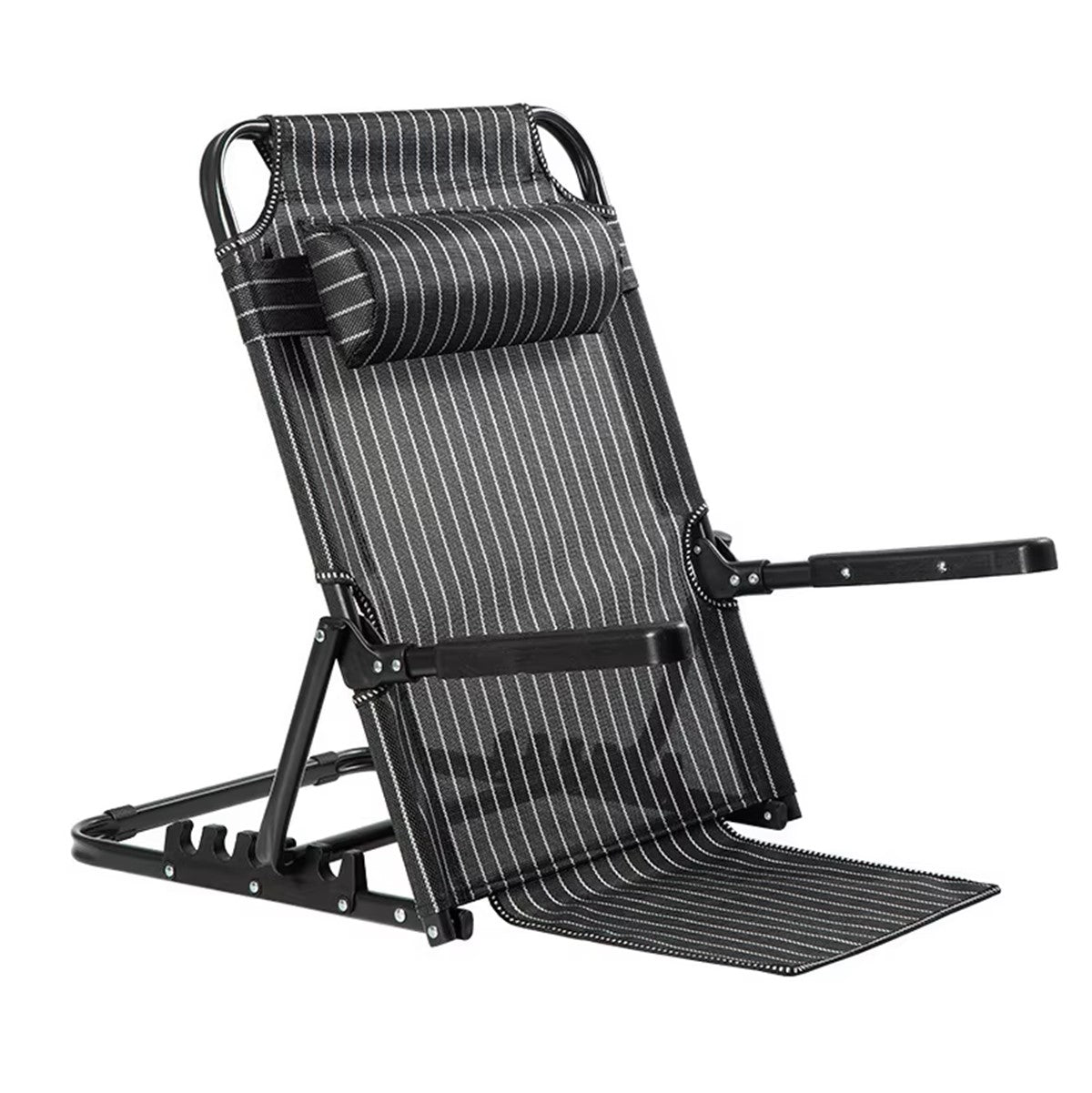 Foldable Reclining Backrest with Armrests
