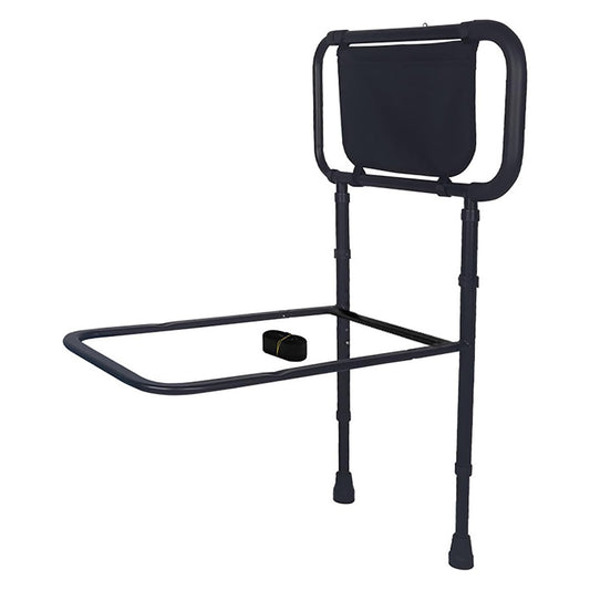 Bedside Armrest Grab Bar Safety Handrail With Extendable Armrest (Floor Type)