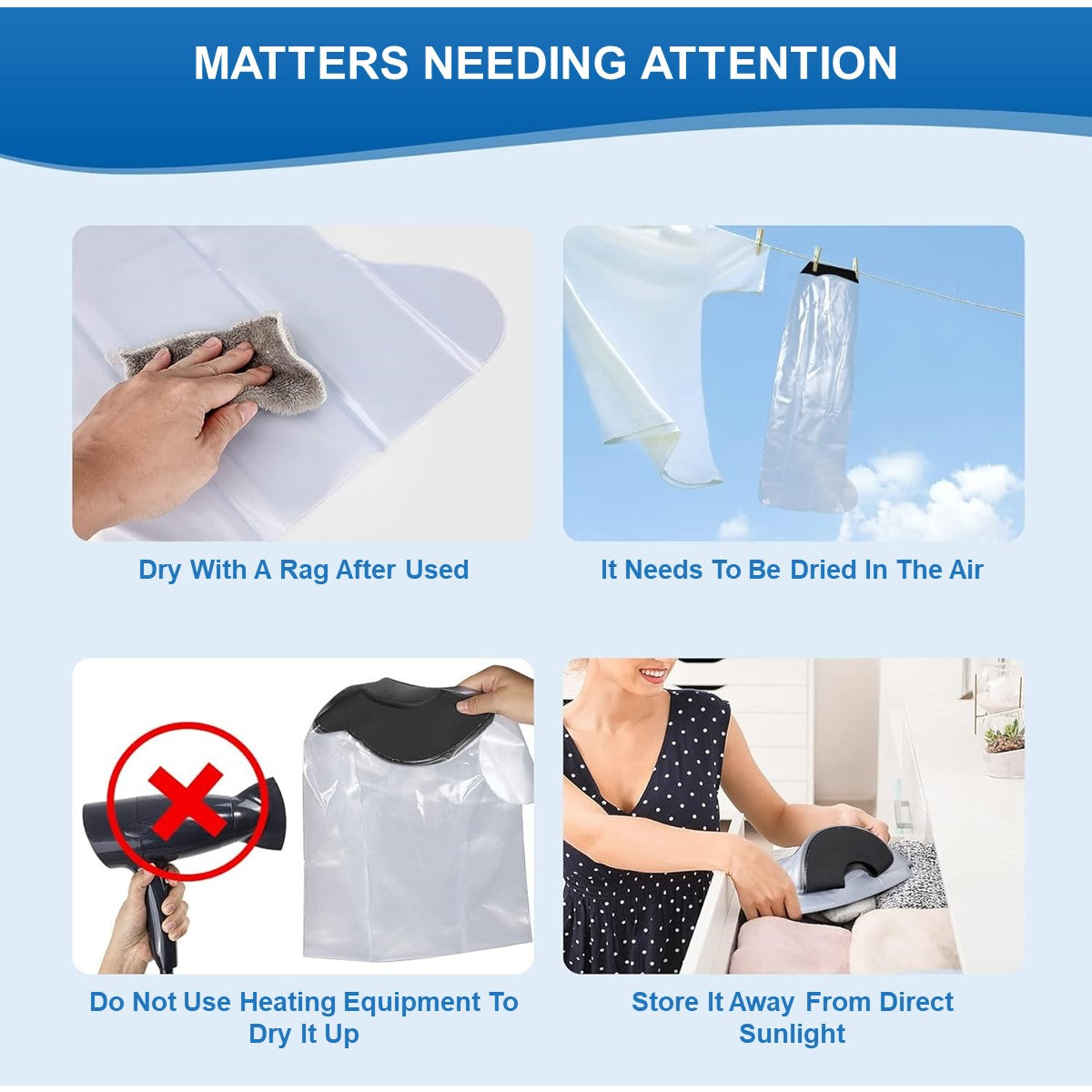 Waterproof Shower Protector For Foot/Leg/Hand/Arm Cast Shower Protection Shower Cover (Adult/Kids/Child)