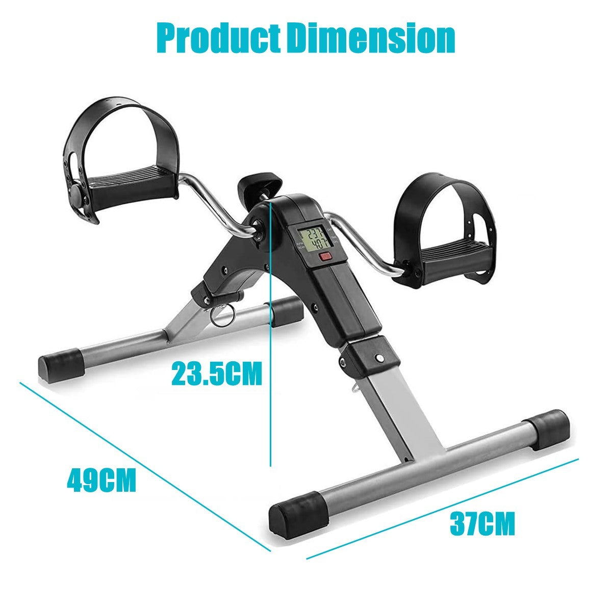 Pedal Exerciser Sports Fitness Physio Equipment with Electronic Display