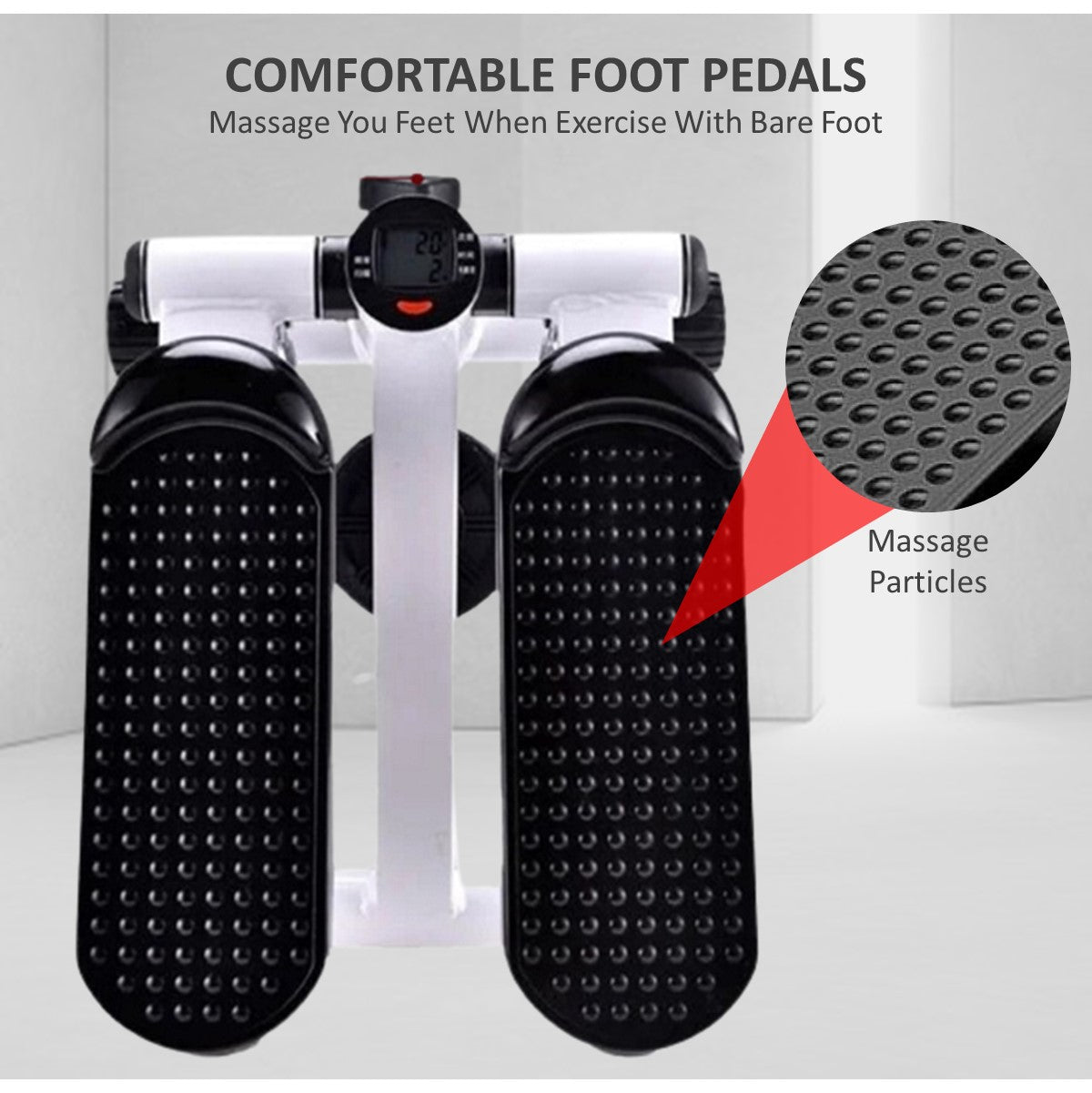 Mini Stepper With LCD Monitor Portable Fitness Exercise Equipment