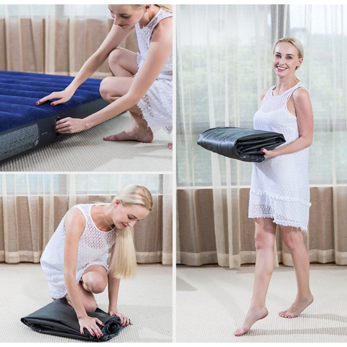 Intex Inflatable Air Bed (PUMP INCLUDED)