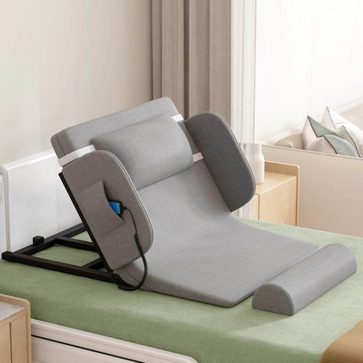 DIY Electric Nursing Bed Paralyzed Patients Pregnant Women Elderly Automatic Mattress Back Lifting