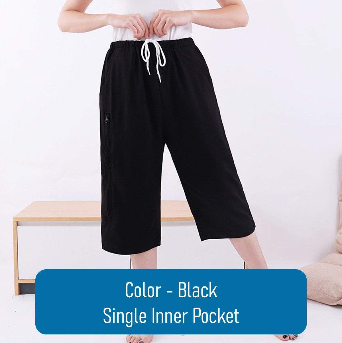 Urine Catheter Pants Incontinence Pants Trousers With Hidden Urine Bag (1 Side)