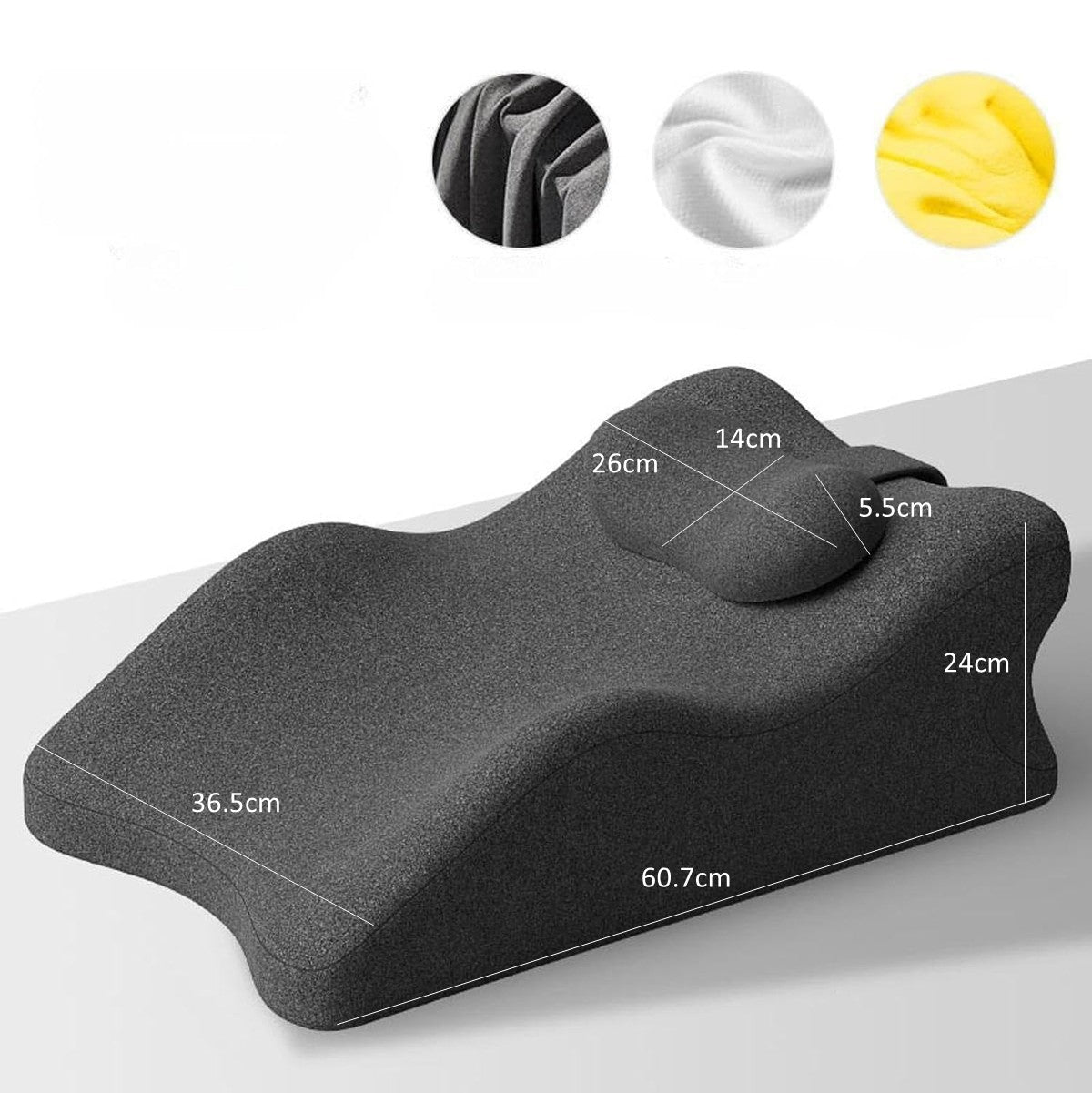 Multifunctional Lying Pillow, Lumbar Support Pillow, Wedge Pillow, Relaxing Cushion For Sitting Reading