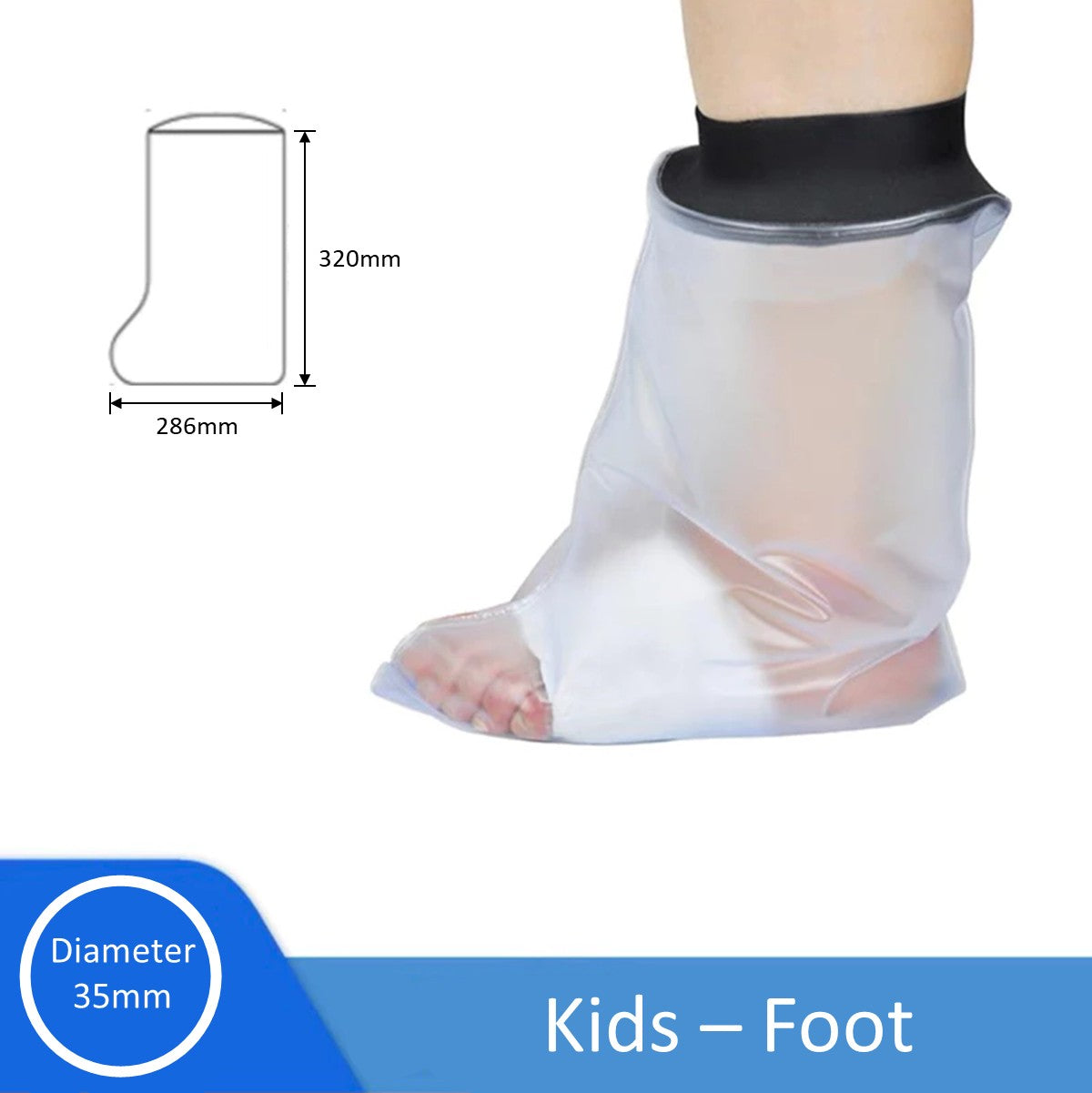 Waterproof Shower Protector For Foot/Leg/Hand/Arm Cast Shower Protection Shower Cover (Adult/Kids/Child)