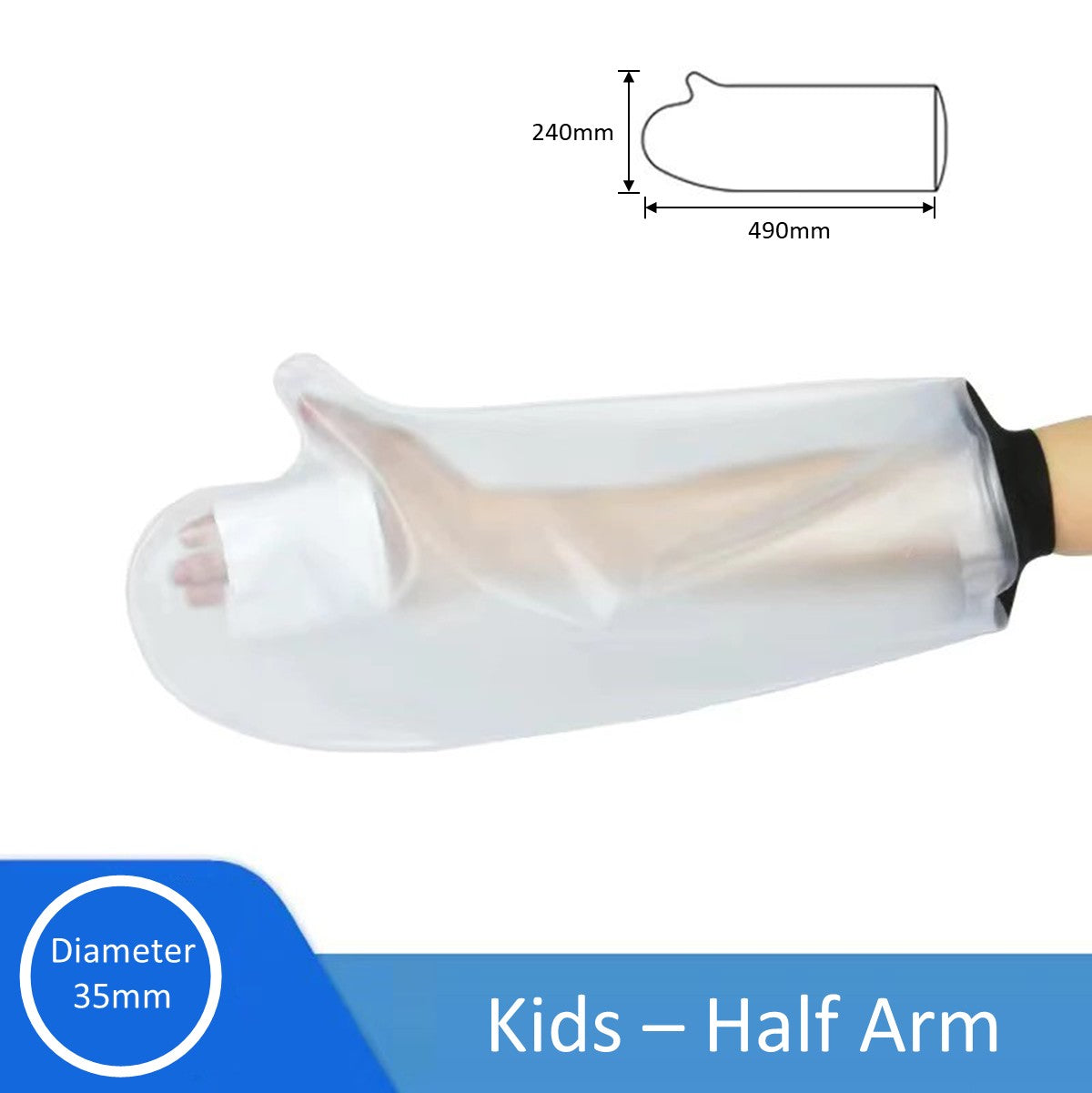 Waterproof Shower Protector For Foot/Leg/Hand/Arm Cast Shower Protection Shower Cover (Adult/Kids/Child)
