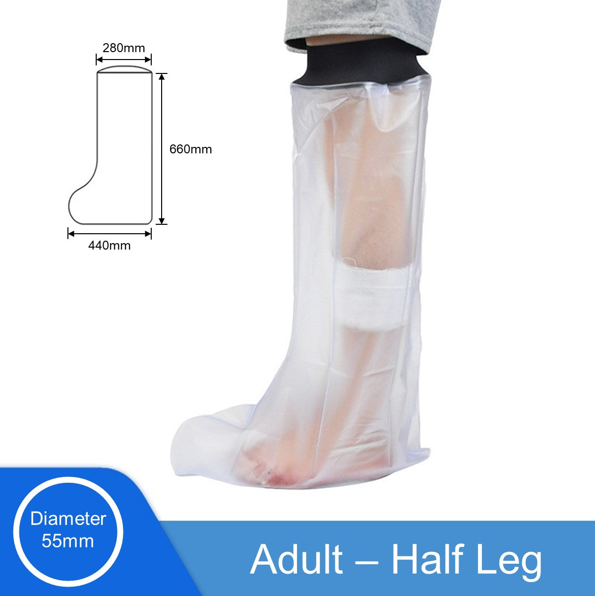 Waterproof Shower Protector For Foot/Leg/Hand/Arm Cast Shower Protection Shower Cover (Adult/Kids/Child)