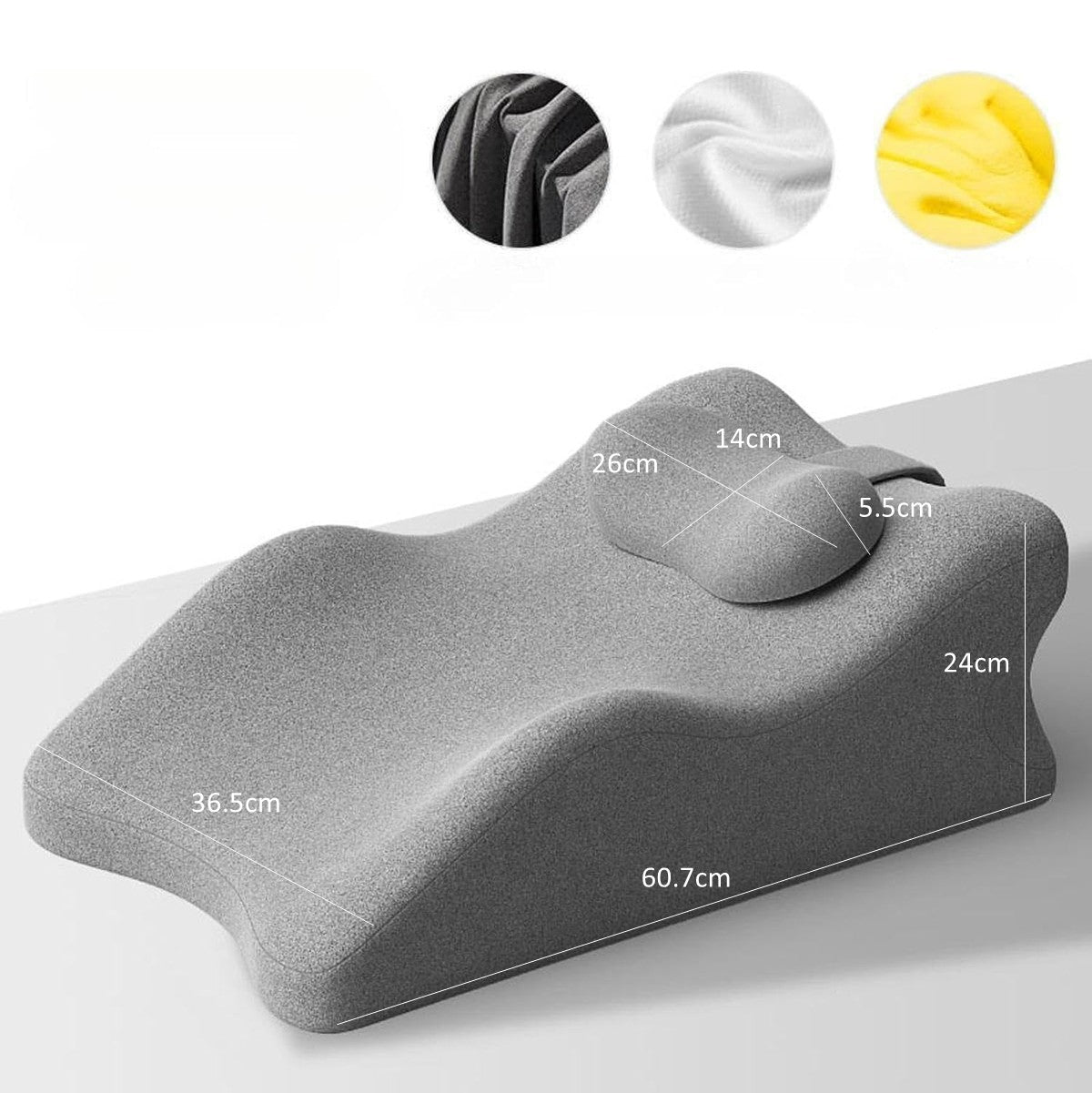 Multifunctional Lying Pillow, Lumbar Support Pillow, Wedge Pillow, Relaxing Cushion For Sitting Reading