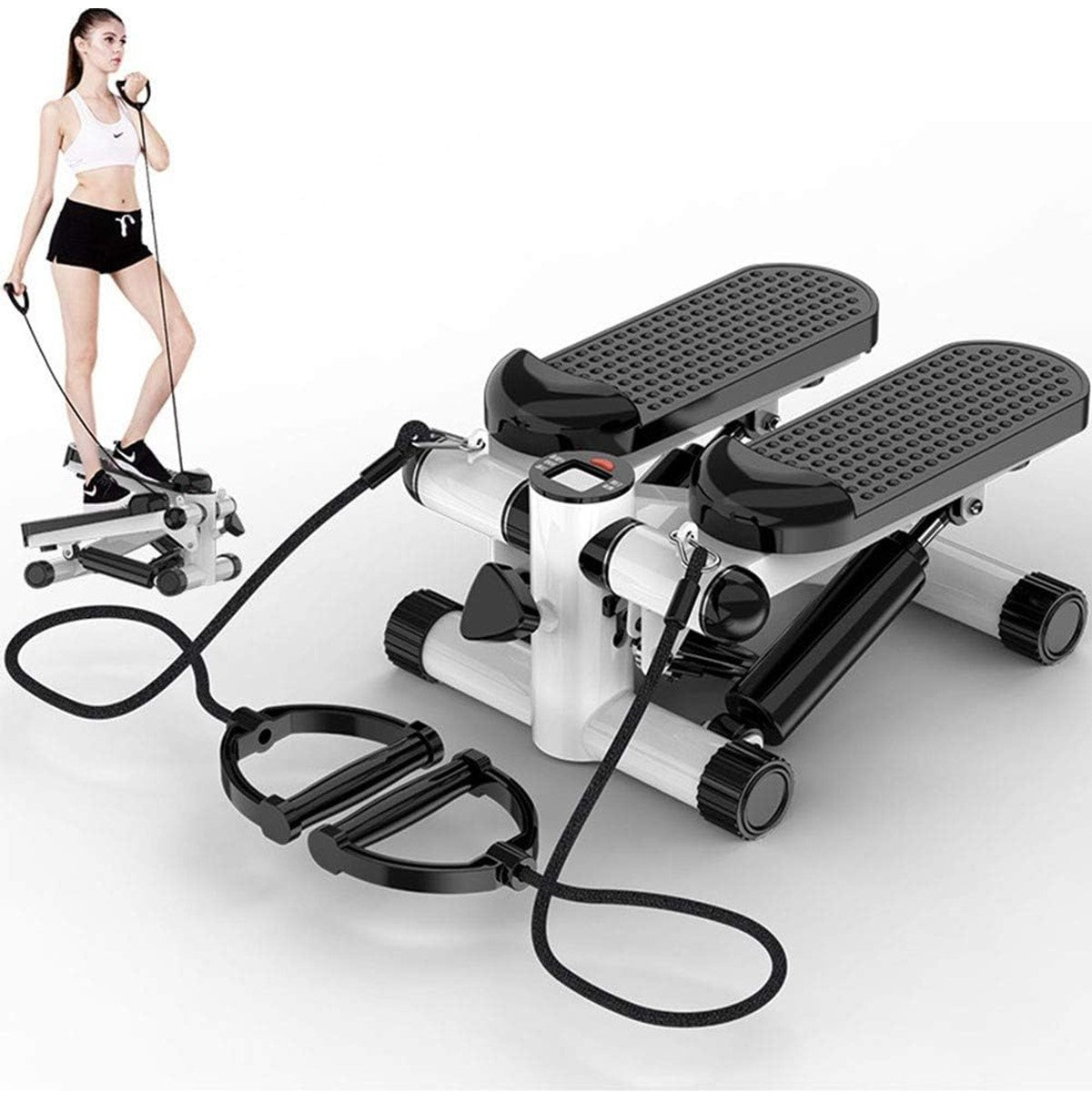 Mini Stepper With LCD Monitor Portable Fitness Exercise Equipment