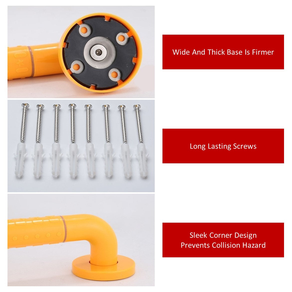 Safety Handle Bar with Luminous Effect