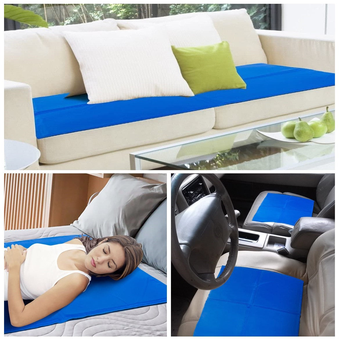 Cooling Gel Pad Reusable, Soft & Pressure Relief
