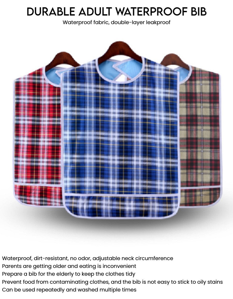 Washable Reusable Adult Bib