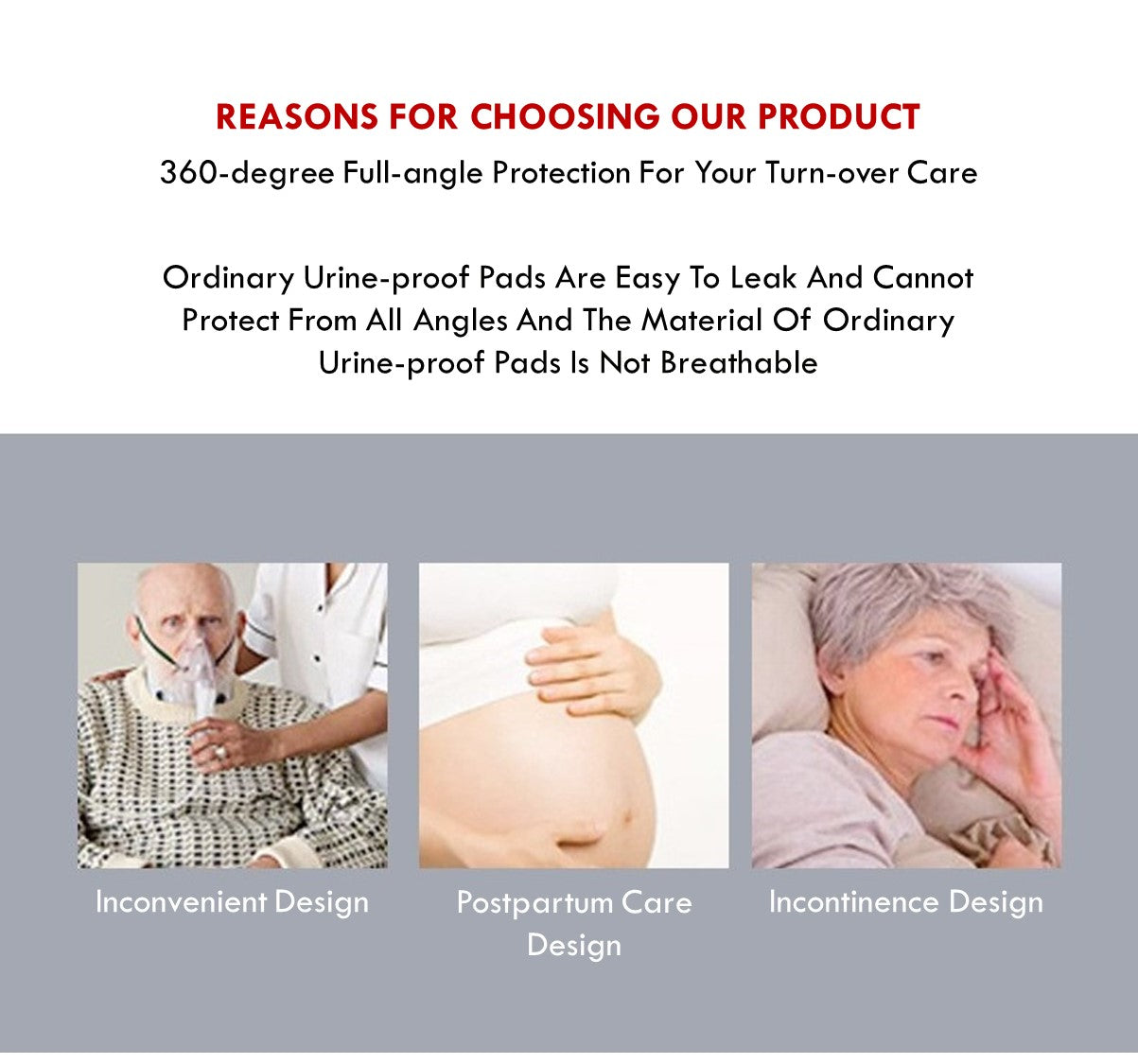 Transfer Pad with Handles for Elderly Patients