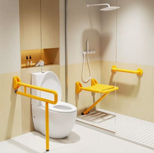 [Installation Service Available] Toilet Safety Handrail Bathroom Safety Grab Bars anti Slip Grab Bar For Elderly