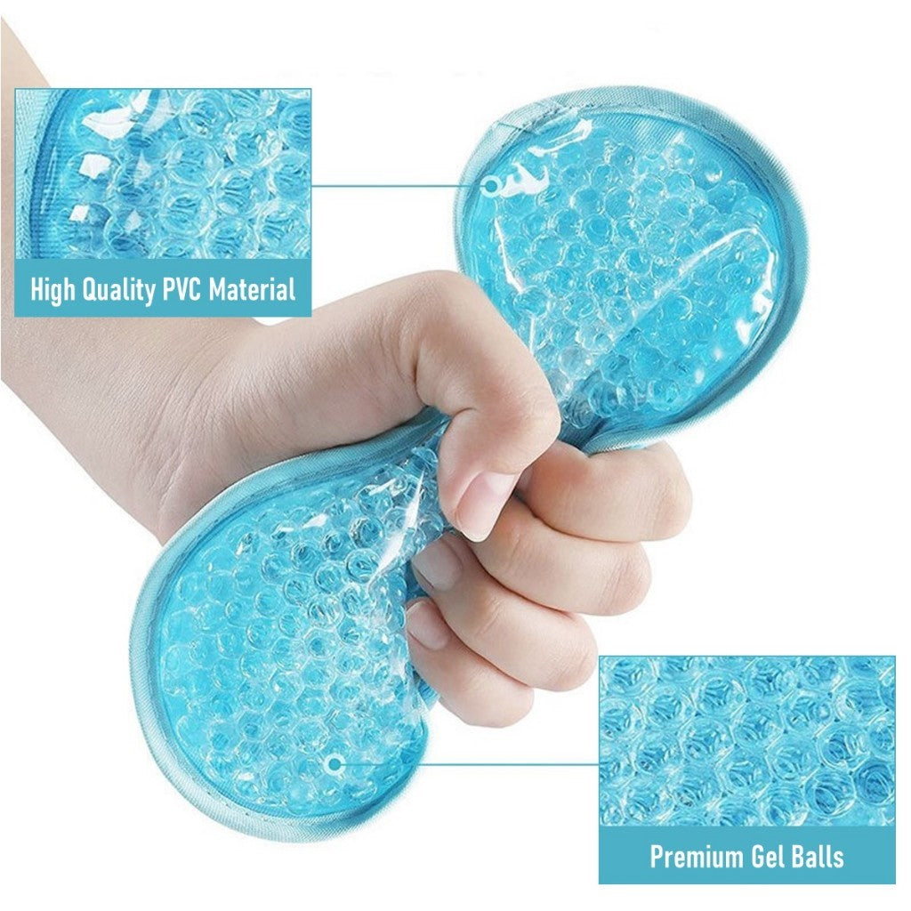 Cooling Ice Refreshing Reusable Ice Bead Eye Mask Gel Face Mask