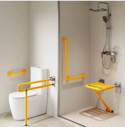 [Installation Service Available] Toilet Safety Handrail Bathroom Safety Grab Bars anti Slip Grab Bar For Elderly