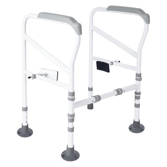 Adjustable Safety Rail Toilet Bowl Frame