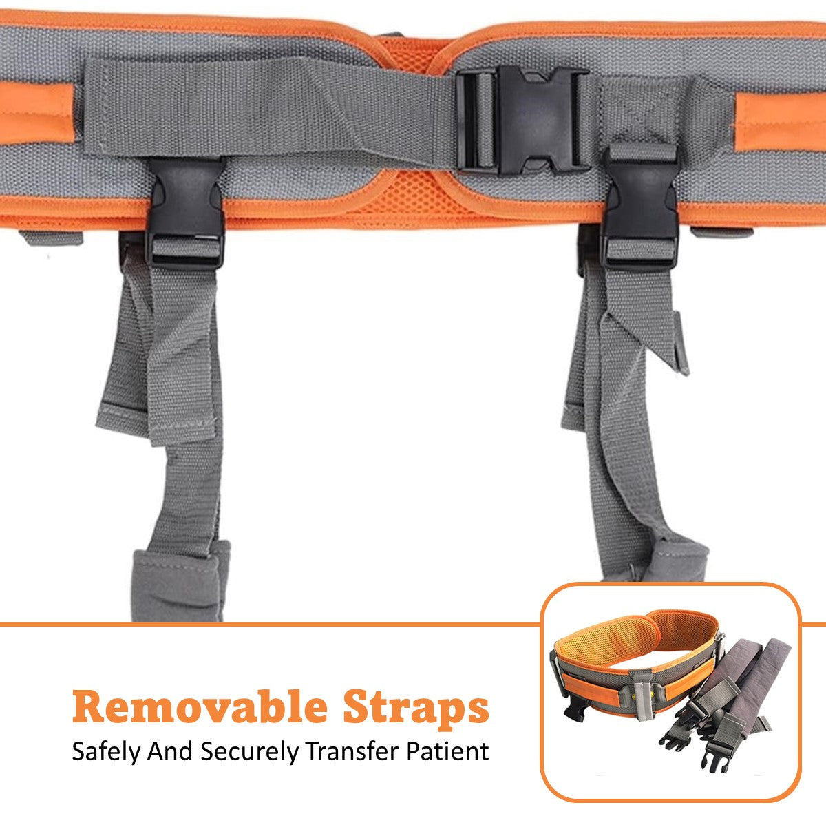 Transfer Gait Belt / Secure Walking for Patients Ambulation