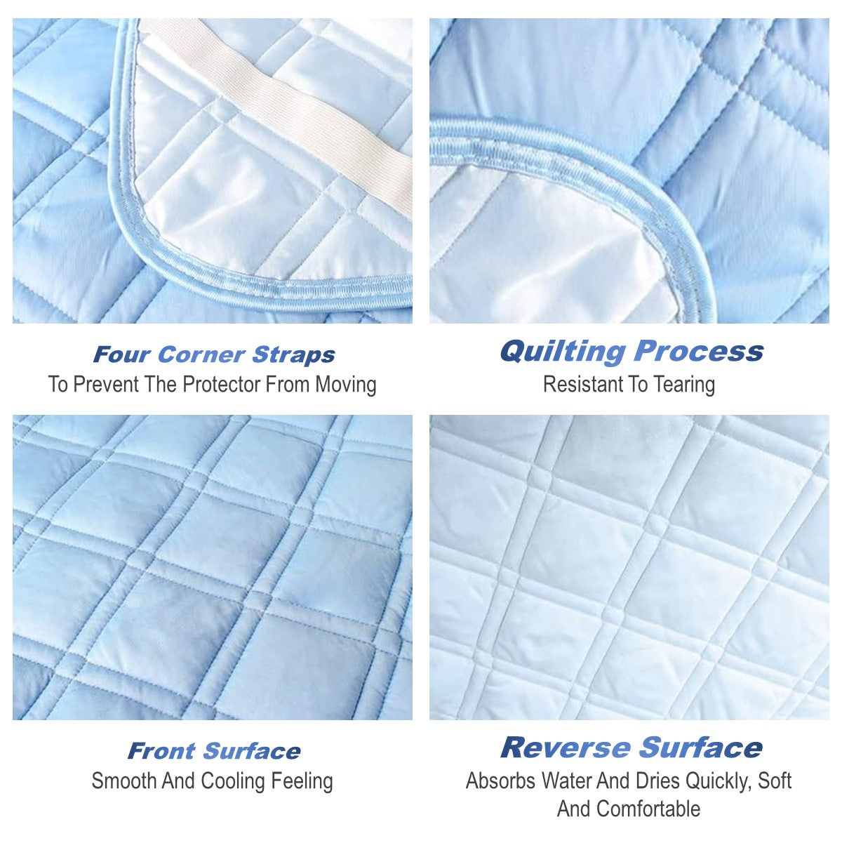 Cooling Double Sided Mattress Protector Pad