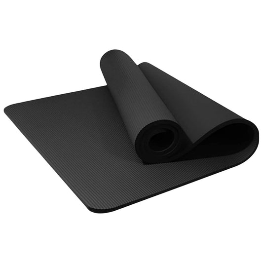 Durable High Elastic Yoga Mat / Home Workout GYM Fitness Mat Equipment / Non Slip Yoga Mat (185CM x 61CM x 10MM)