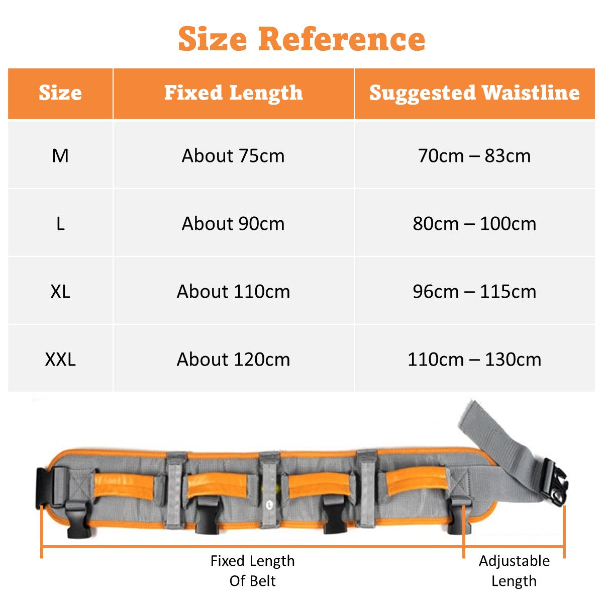 Transfer Gait Belt / Secure Walking for Patients Ambulation