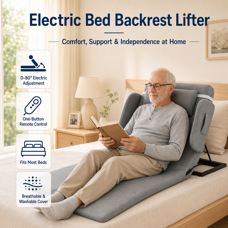 DIY Electric Nursing Bed Paralyzed Patients Pregnant Women Elderly Automatic Mattress Back Lifting
