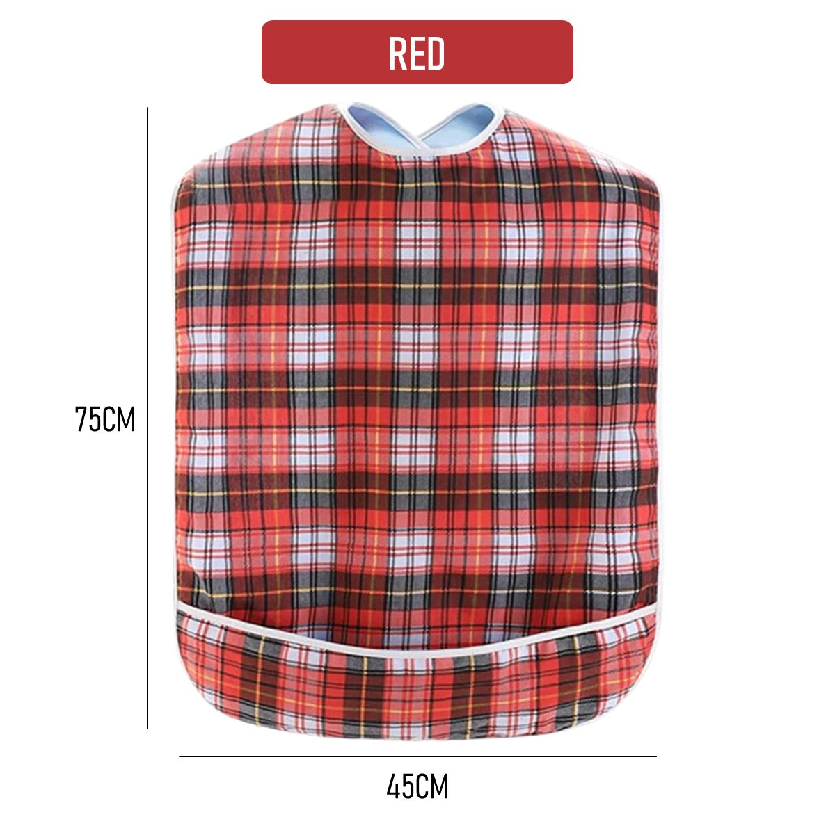 Washable Reusable Adult Bib