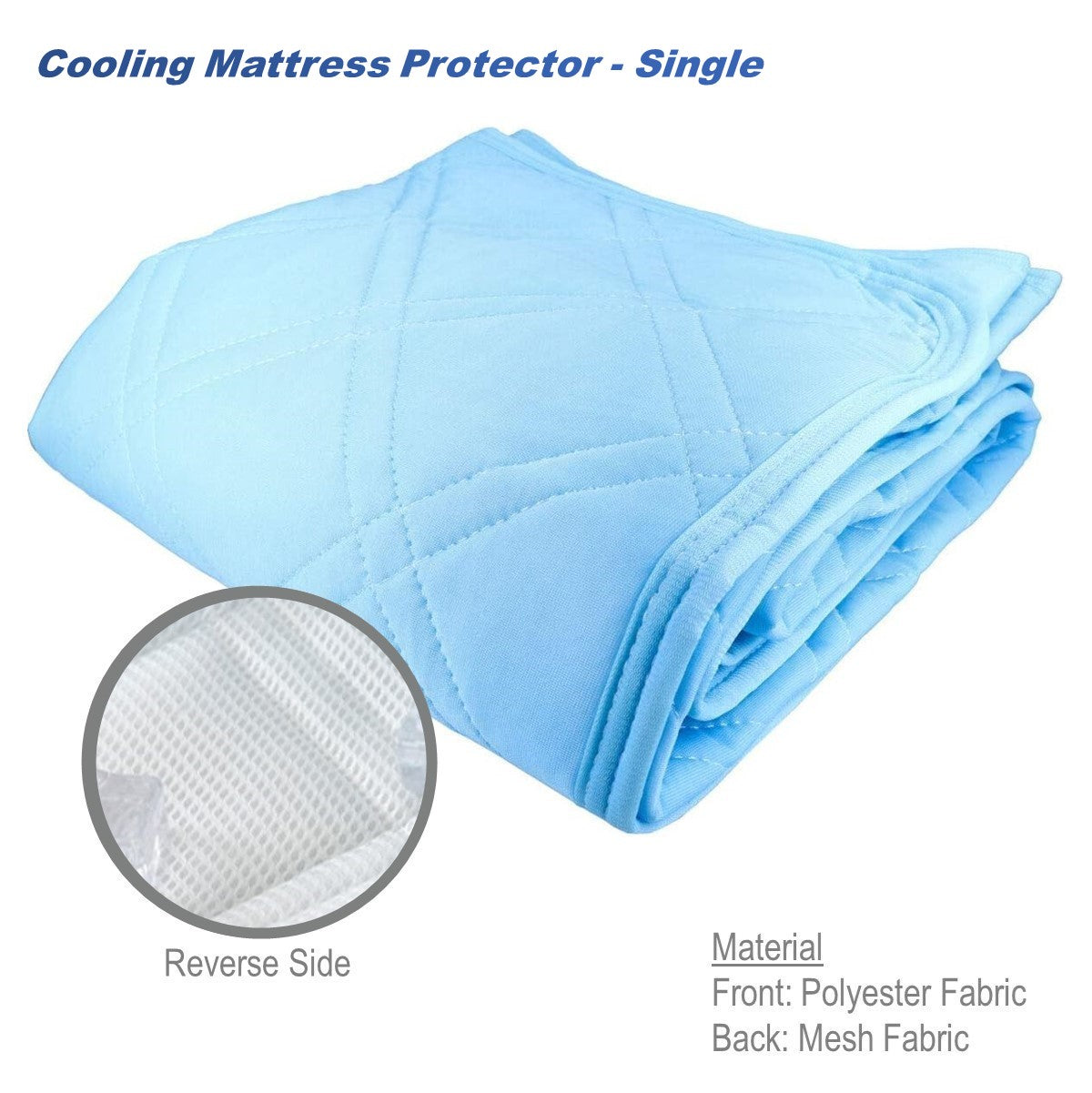 Cooling Double Sided Mattress Protector Pad