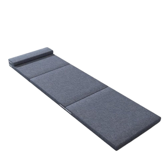 Four Fold Mattress Multifunctional Portable Folding Bed Lightweight Reclining Bed