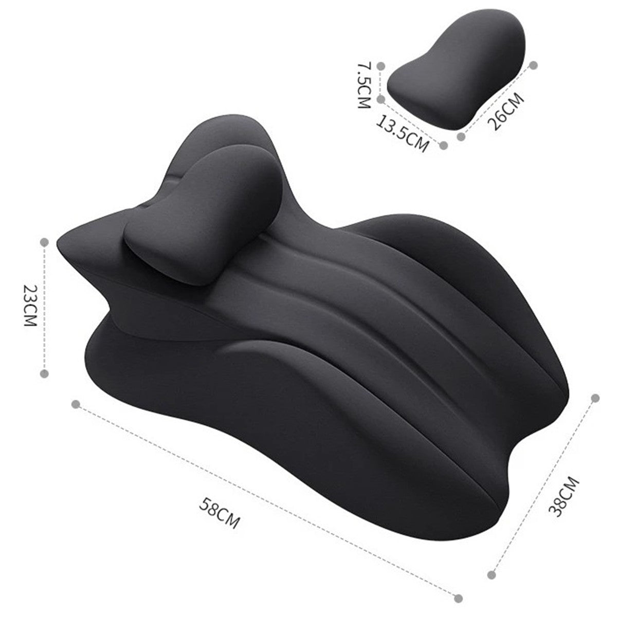 Multifunctional Lying Pillow, Lumbar Support Pillow, Wedge Pillow, Relaxing Cushion For Sitting Reading