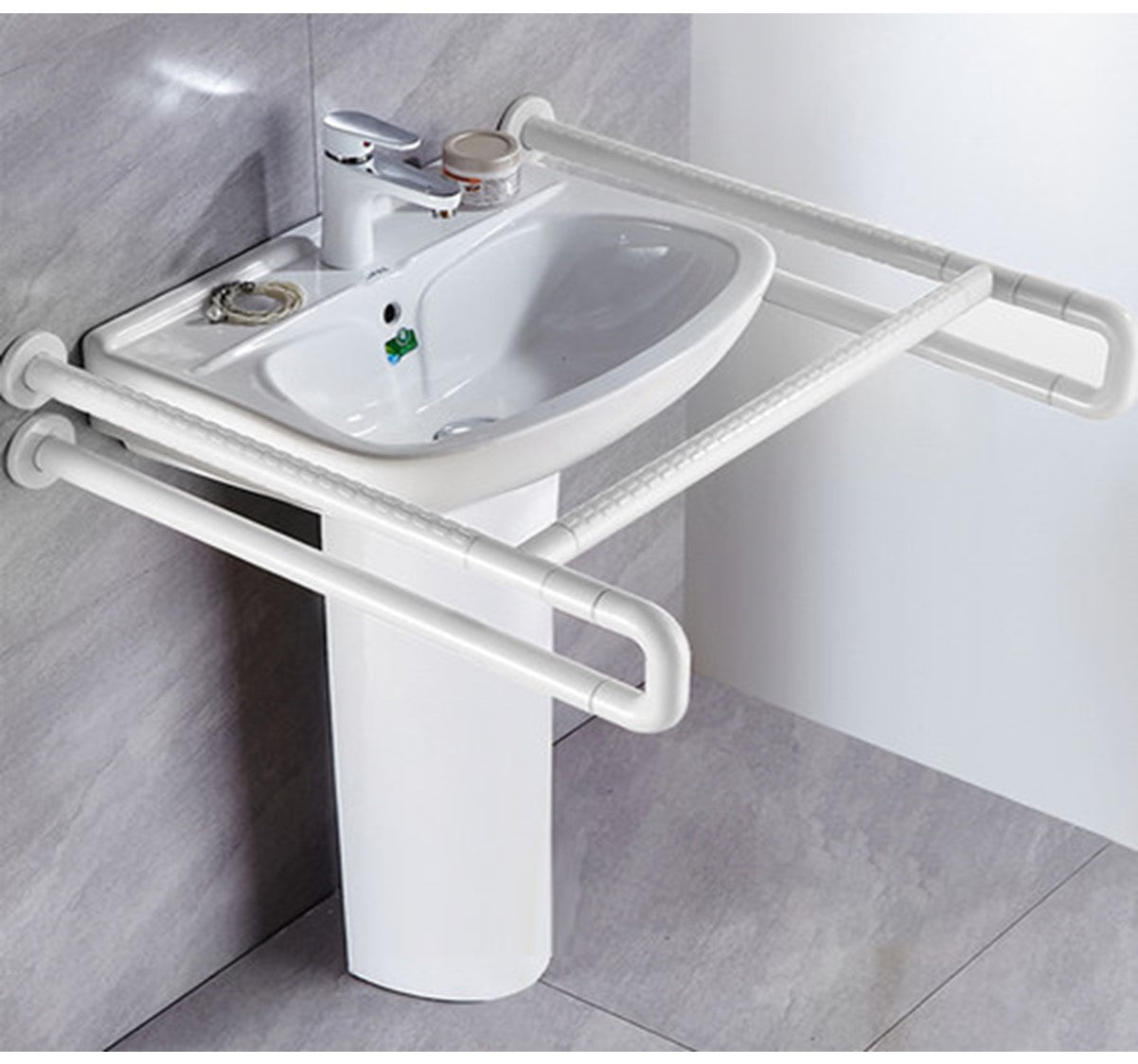 Basin Safety Hand Rail Barrier-Free Wash Room Support Hand Railing