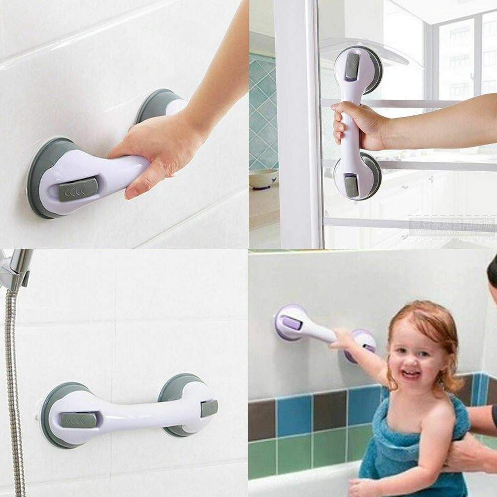 Shower Wet Area Helping Handle Anti Slip Suction Safety Grab Bar